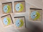 Sous-verres en bois Elfes Janbibejan, Enfants & Bébés, Enlèvement ou Envoi, Neuf