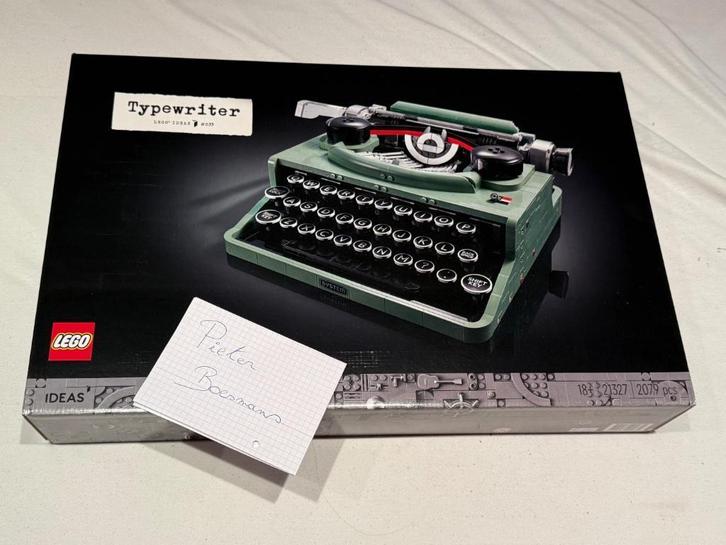 LEGO typewriter 21327, Kinderen en Baby's, Speelgoed | Duplo en Lego, Nieuw, Lego, Complete set, Ophalen of Verzenden
