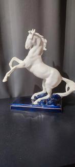Très grand cheval en porcelaine Royal Dux 40 cm de haut 30 d, Enlèvement ou Envoi
