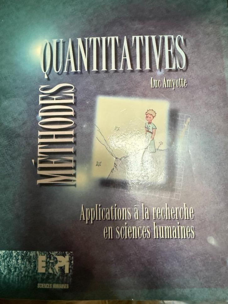 Kwantitatieve methoden, menswetenschappen, Amyotte, Boeken, Wetenschap, Zo goed als nieuw, Geesteswetenschap, Ophalen