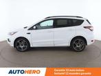 Ford Kuga 2.0 TDCi ST-Line (bj 2017), Auto's, Ford, Voorwielaandrijving, Gebruikt, Wit, 1614 kg