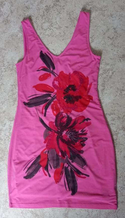 Kleedje K disign Maat M, Kleding | Dames, Jurken, Zo goed als nieuw, Maat 38/40 (M), Roze, Ophalen of Verzenden