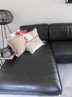 Zeer grote zetel (8p) in kunstleer. (Schadevrij.), Ophalen, Zo goed als nieuw