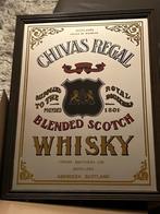 Miroir publicitaire Chivas Whisky, Verzamelen, Reclamebord, Zo goed als nieuw, Ophalen