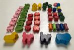 houten kralen verschillende kleuren en vormen, Kinderen en Baby's, Ophalen of Verzenden, Gebruikt