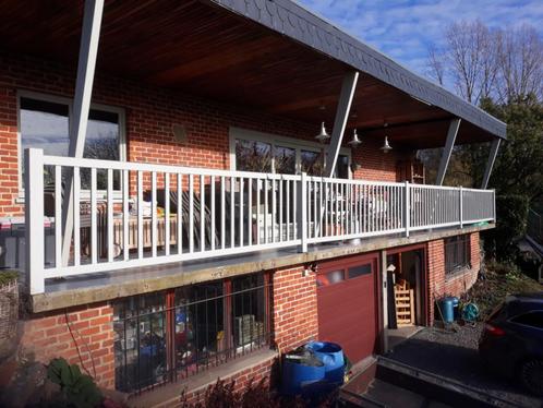 Houten balustrades, Doe-het-zelf en Bouw, Ladders en Trappen, Gebruikt, Ladder, 4 meter of meer, Ophalen