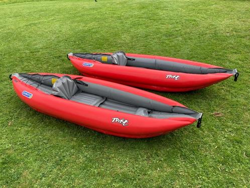 GUMOTEX Twist 1 kanos (1 paar ! ! !), Watersport en Boten, Kano's, Zo goed als nieuw, Kajak, Eén persoon, Opblaasbaar, Ophalen of Verzenden