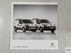 Peugeot Bipper Partner Brochure 2011 Nederlands, Ophalen of Verzenden, Gelezen