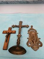 Lot van 3 religieuze artefacten circa eind 19de eeuw, Antiek en Kunst, Ophalen