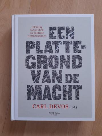 Een plattegrond van de macht, Enlèvement ou Envoi, Politique, Comme neuf, Carl Devos