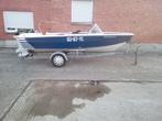 Boot met aanhanger, Watersport en Boten, Speedboten, Ophalen, Zo goed als nieuw