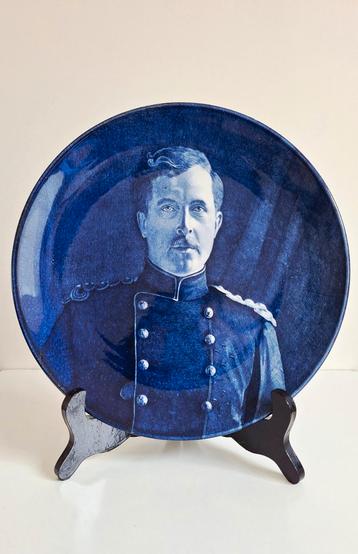 Oud wandbord Koning Albert I april 1915 De Sphinx  beschikbaar voor biedingen