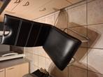 4 stoelen in lederlook, Huis en Inrichting, Stoelen, Ophalen, Zwart, Leer, Zo goed als nieuw