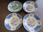 Plats en laiton en porcelaine Vintage Asian Ware, Enlèvement ou Envoi
