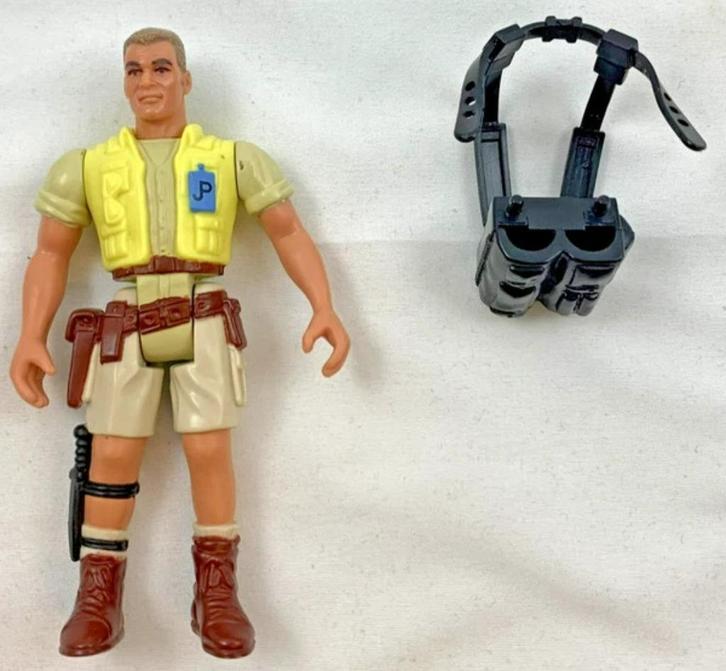 Jurassic Park Robert Muldoon Kenner Vintage 1993 figuur, Verzamelen, Poppetjes en Figuurtjes, Zo goed als nieuw, Verzenden