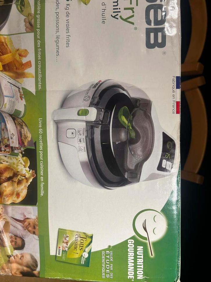 SEB AH9000, Electroménager, Friteuses à air, Comme neuf, Friteuse à air, 1000 à 1499 grammes, Enlèvement