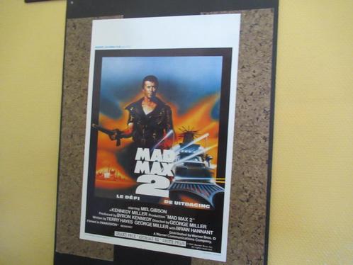 Affiche du film MAD MAX 2, Collections, Posters & Affiches, Comme neuf, Cinéma et TV, A1 jusqu'à A3, Rectangulaire vertical, Enlèvement ou Envoi