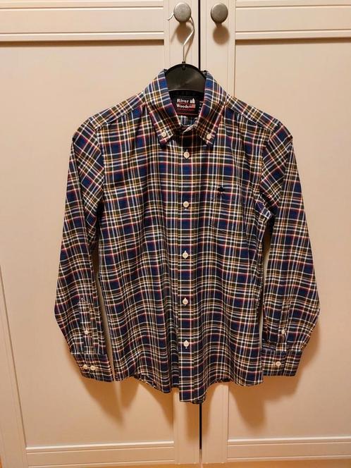 Nieuw, prachtig, geruit hemdje - River Woods - 12 jaar, Kinderen en Baby's, Kinderkleding | Maat 152, Nieuw, Jongen, Overhemd of Blouse