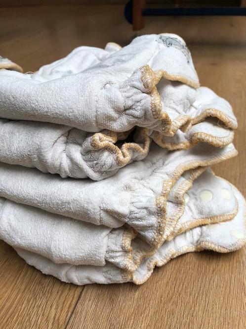 9 bamboe luiers mother ease S, Kinderen en Baby's, Badjes en Verzorging, Gebruikt, Ophalen of Verzenden