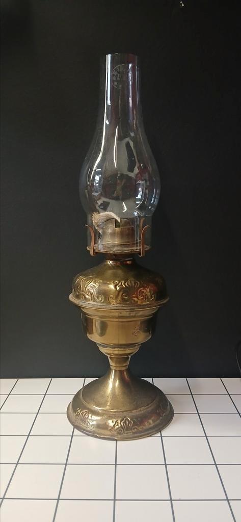 Olielamp, Antiek en Kunst, Antiek | Brons en Koper, Koper, Ophalen