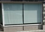 Groot PVC etalageraam 374cm x 214cm, Doe-het-zelf en Bouw, Ophalen, Gevelraam of Ruit, Gebruikt, 160 cm of meer