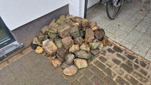 Breuksteen, +-110 stenen, +-400 kg, Tuin en Terras, Grind, Keien en Split, Zo goed als nieuw, Kei, Multi, Overige materialen, Ophalen