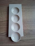 Aperitiefschaal / Serveerschaal met 4 vakken, Huis en Inrichting, Keuken | Servies, Ophalen of Verzenden