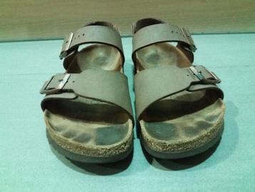 birkenstock sandalen maat 39 bruine kleur