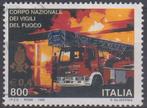 ITALI Ë - Italiaans Nationale Brandweer 1999, Ophalen of Verzenden, Postfris