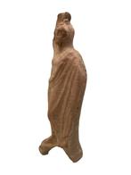 Tanagra terracotta beeldje 5e eeuw voor Christus Groot-Griek, Antiek en Kunst, Ophalen of Verzenden