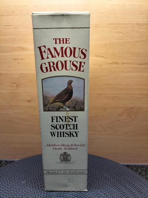 The Famous Grouse Finest Scotch Whisky, Collections, Vins, Comme neuf, Pleine, Enlèvement