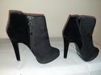 809B* ZARA bottillons noirs noirs sexy (39), Zara, Noir, Envoi, Boots et Botinnes