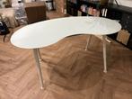 Bureau, mat glas, topstaat, Huis en Inrichting, Ophalen, Zo goed als nieuw, Bureau
