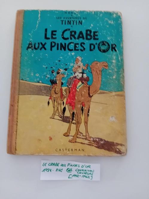 Le crabe aux pinces d'or, Boeken, Stripverhalen, Gelezen, Eén stripboek, Verzenden