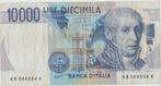 Billet Italie 10000 Lire - A. Volta - 1984 - Série KB, Enlèvement ou Envoi, Italie, Billets en vrac