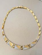 18k gouden halsketting, Handtassen en Accessoires, Kettingen, Ophalen, Zo goed als nieuw, Goud, Goud