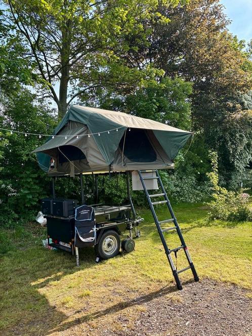 Daktent+bagagewagen te huur., Caravans en Kamperen, Vouwwagens, Ophalen