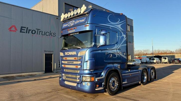 Scania r560 (EURO 5 / MANUAL GEARBOX / 6X2 / BELGIAN TRUCK /, Autos, Camions, Entreprise, Achat, ABS, Air conditionné, Rétroviseurs électriques