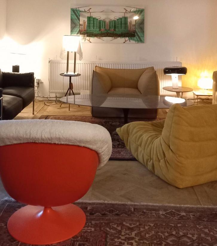 tulipe  table Eero saarinen extensible chaises, Maison & Meubles, Lampes | Suspensions, Enlèvement ou Envoi