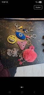 5 glitter sleutelhanger, Ophalen of Verzenden