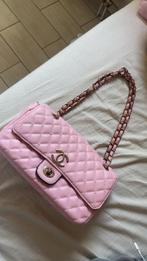 Roze chanel handtas, Handtassen en Accessoires, Tassen | Damestassen, Ophalen, Zo goed als nieuw, Roze, Handtas