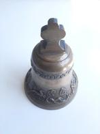Bronzen bel van de Causard gieterij in Tellin, Antiek en Kunst, Ophalen of Verzenden, Brons