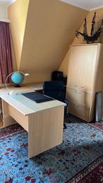 Bureau met kasten, Huis en Inrichting, Bureaus, Ophalen, Zo goed als nieuw, Bureau