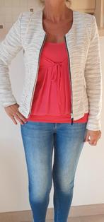 Veste beige, Enlèvement ou Envoi, Porté, Manteau, Taille 36 (S)