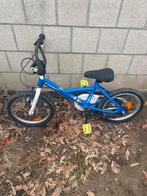 Blauwe Kinderfiets, Fietsen en Brommers, Fietsen | Kinderfietsjes, Ophalen, Zo goed als nieuw, 16 tot 20 inch