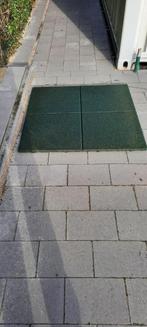 Rubberen tegels, Tuin en Terras, Ophalen, Gebruikt, Overige typen, Rubber