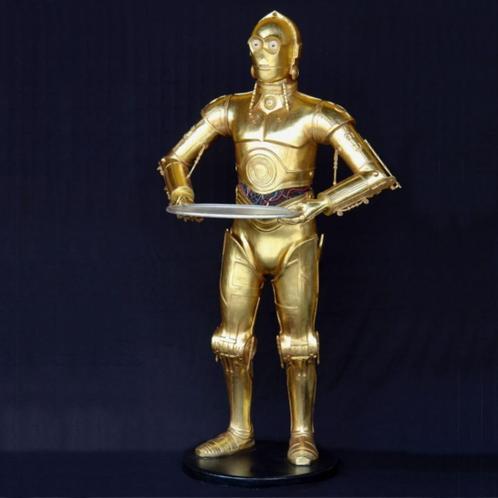Statue Android Butler Hauteur 174 cm, Collections, Statues & Figurines, Neuf, Enlèvement ou Envoi