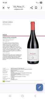 Rosso piceno superiore picus simone capecci 10 euros, Ophalen, Zo goed als nieuw