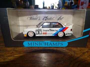 Minichamps BMW M3 E30 Winkelhock n 9 1/43, Hobby & Loisirs créatifs, Enlèvement, Neuf, Voiture, MiniChamps