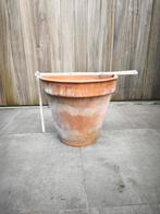 Terracotta bloempot 45 cm, Tuin en Terras, Ophalen, Gebruikt, Terracotta, Binnen